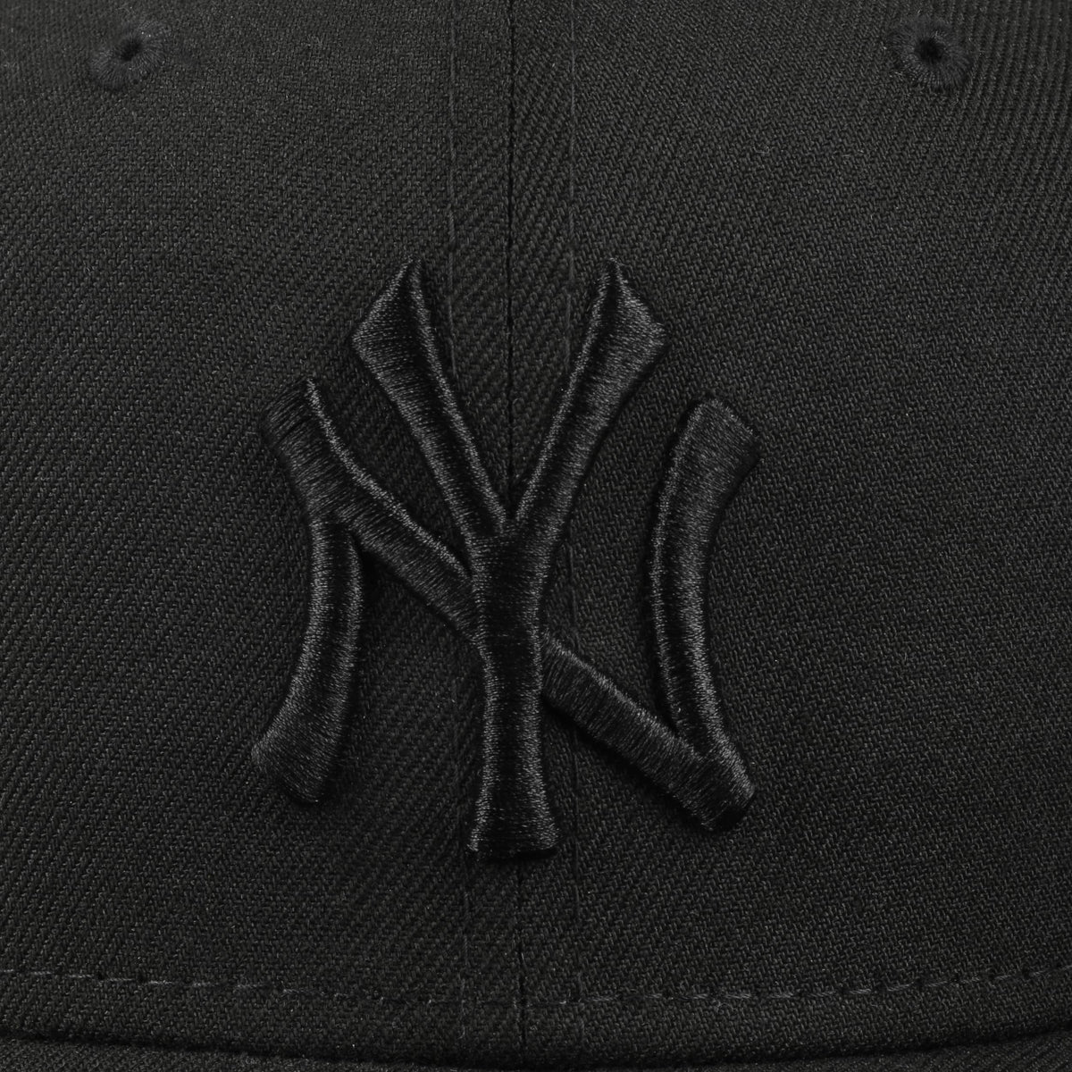 59Fifty Black on Black Yankees Cap
